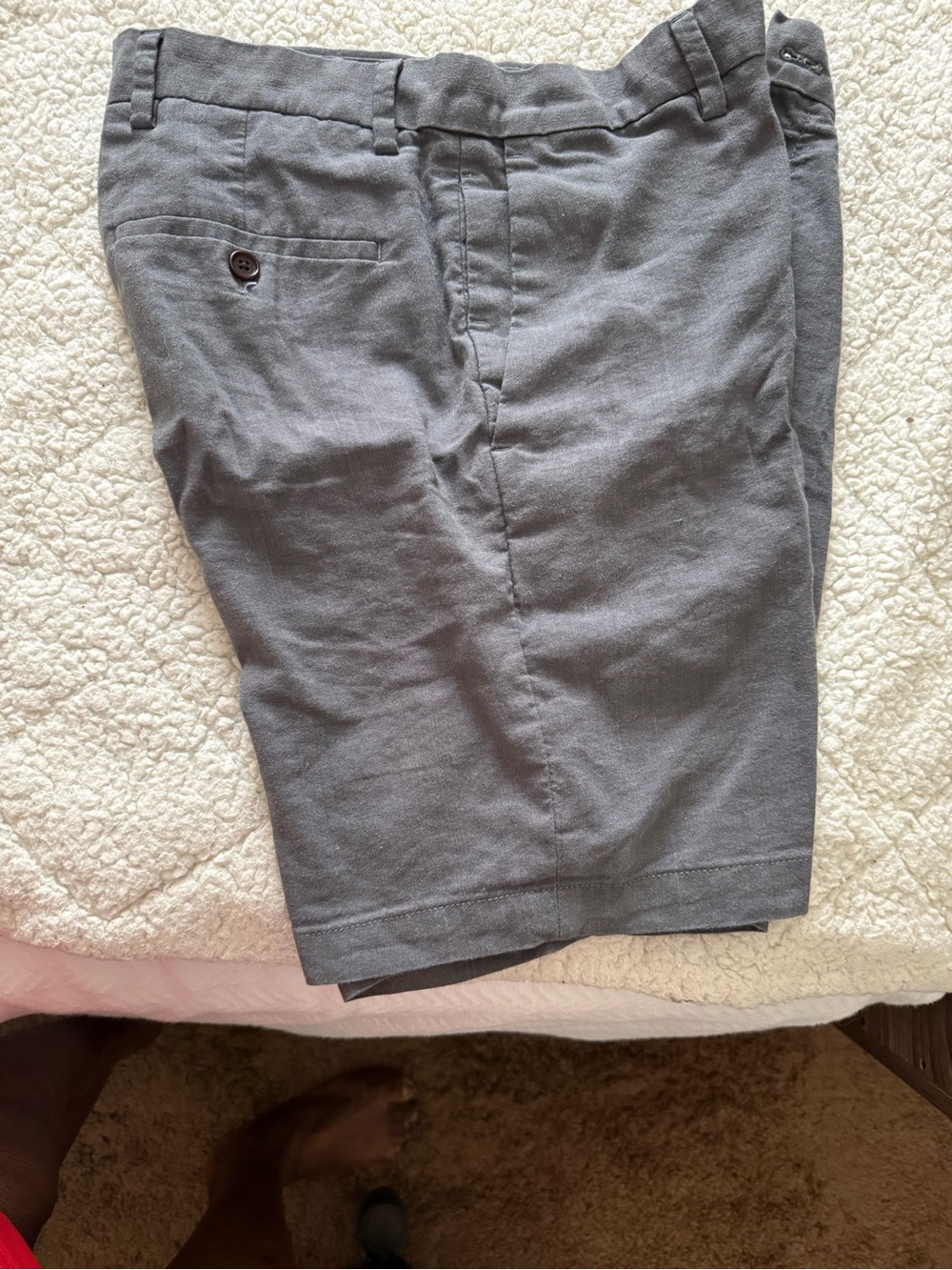 Men's Gray Casual banana república aidan mens 30” Shorts